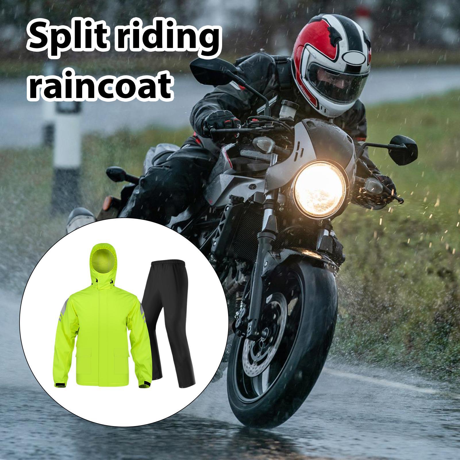 Motorcycle Gear Rain - Trajes Impermeables para Hombre, Chaqueta Impermeable