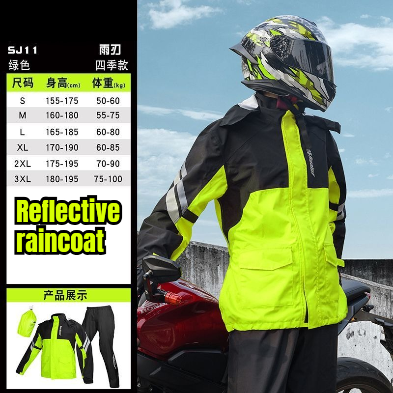 Motorcycle Gear Rain - Traje de lluvia para motocicleta tipo
