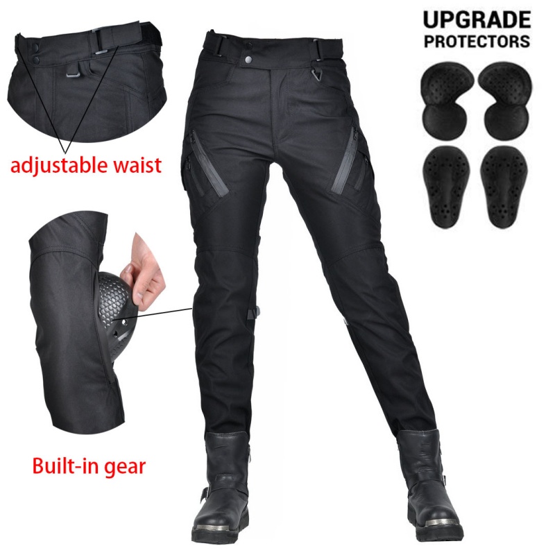 Motorcycle Gear Jeans - Pantalones de Motociclismo Impermeables y Resistentes