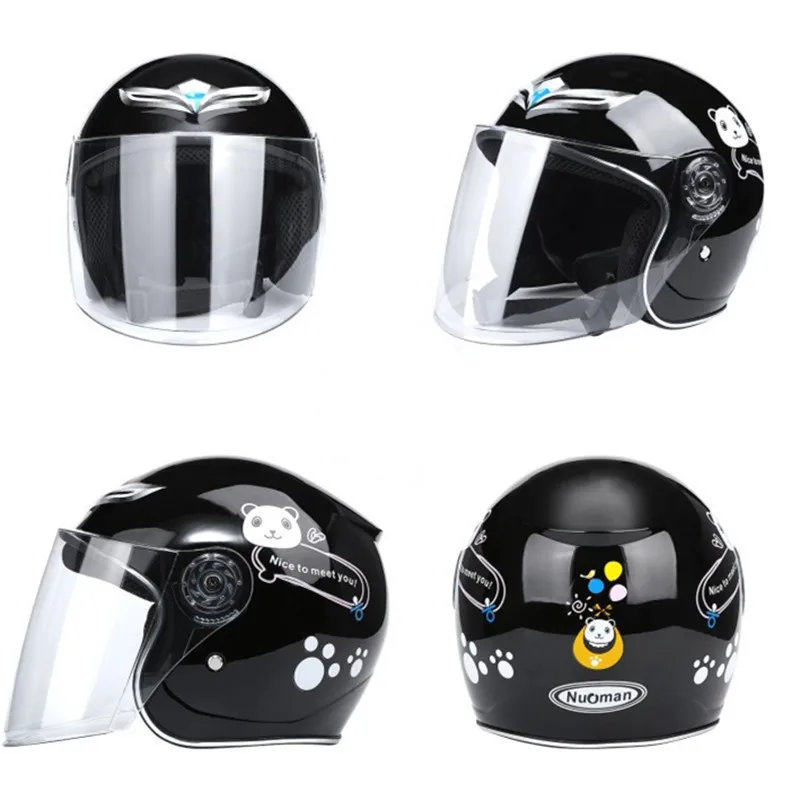 Motorcycle Gear For Kids - Casco ligero de cara abierta para