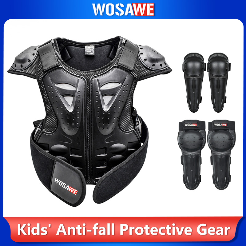Motorcycle Gear For Kids - Conjunto de Protección para Motocicleta WOSAWE