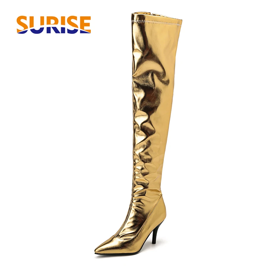 Riding Boot Short - Botas altas hasta el muslo para