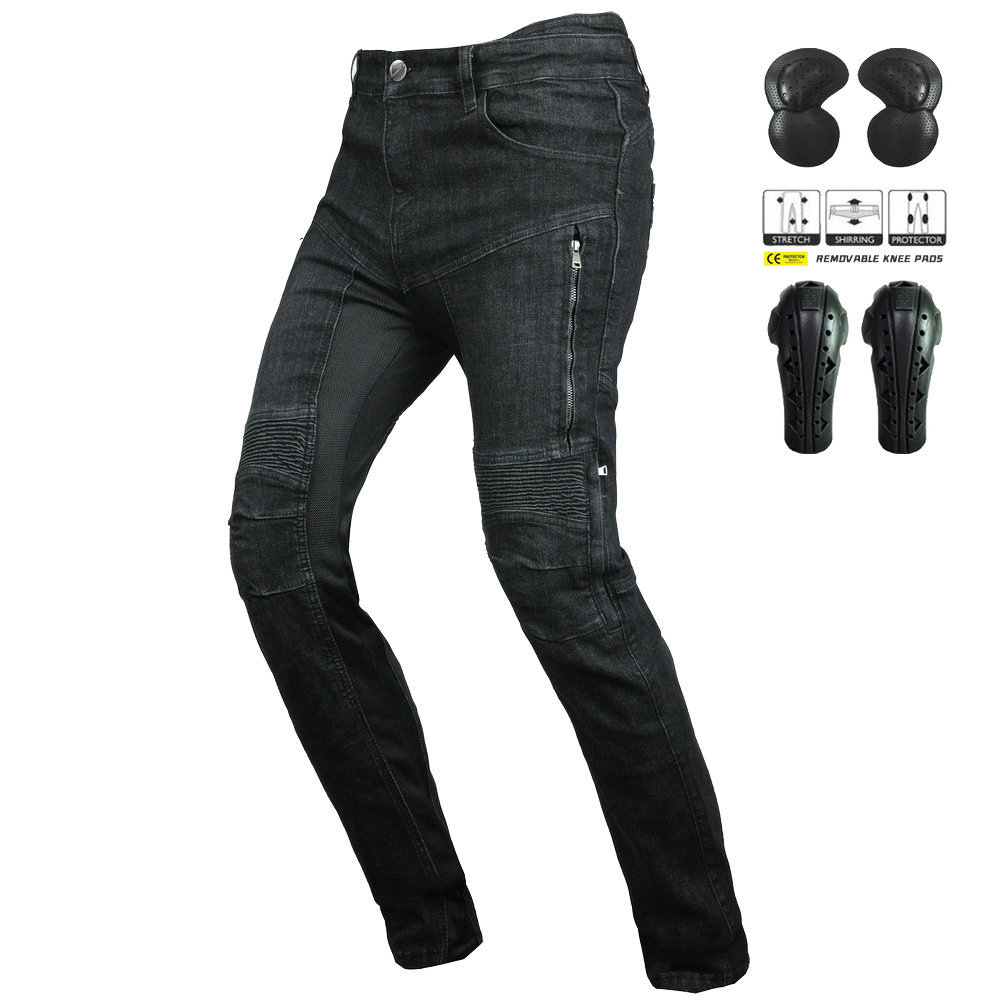 Motorcycle Gear Jeans - Pantalones vaqueros para motocicleta, pantalones transpirables