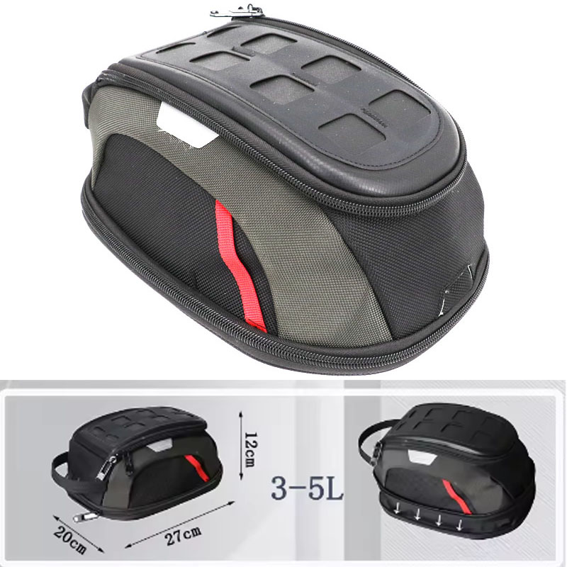 Magnetic Tank Bag - Bolsa de Depósito para Motocicleta, Bolsa