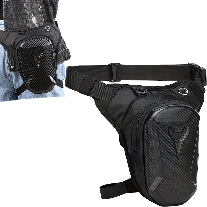 Motorcycle Gear Rack - Bolsa de Pierna Impermeable para Moto,