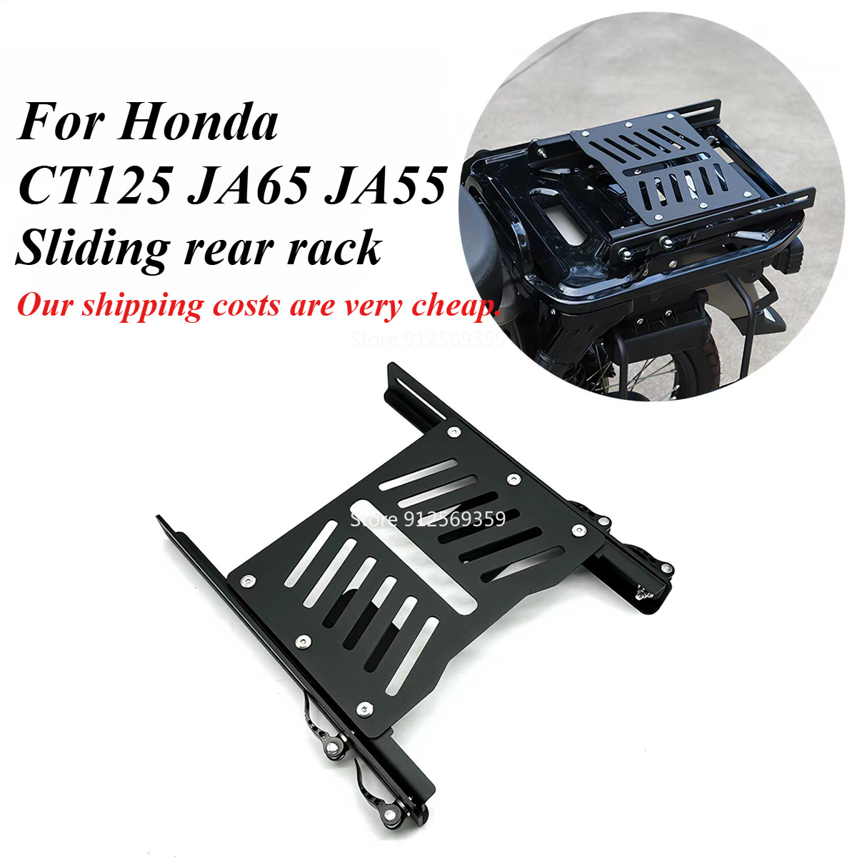 Motorcycle Gear Rack - Para Honda CT125 JA65 JA55: Marco