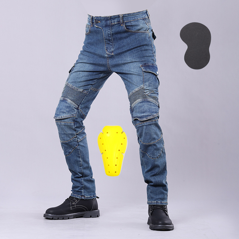 Motorcycle Gear Jeans - Pantalones vaqueros para motociclismo, pantalones de