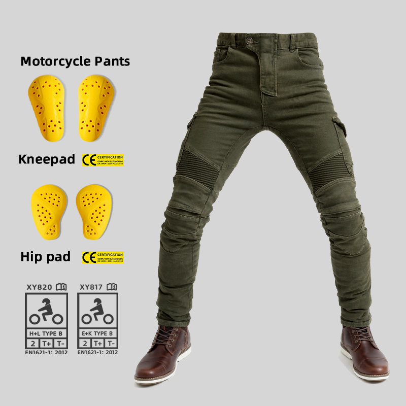 Motorcycle Gear Jeans - Pantalones de Motocicleta, Pantalones de Motocross,