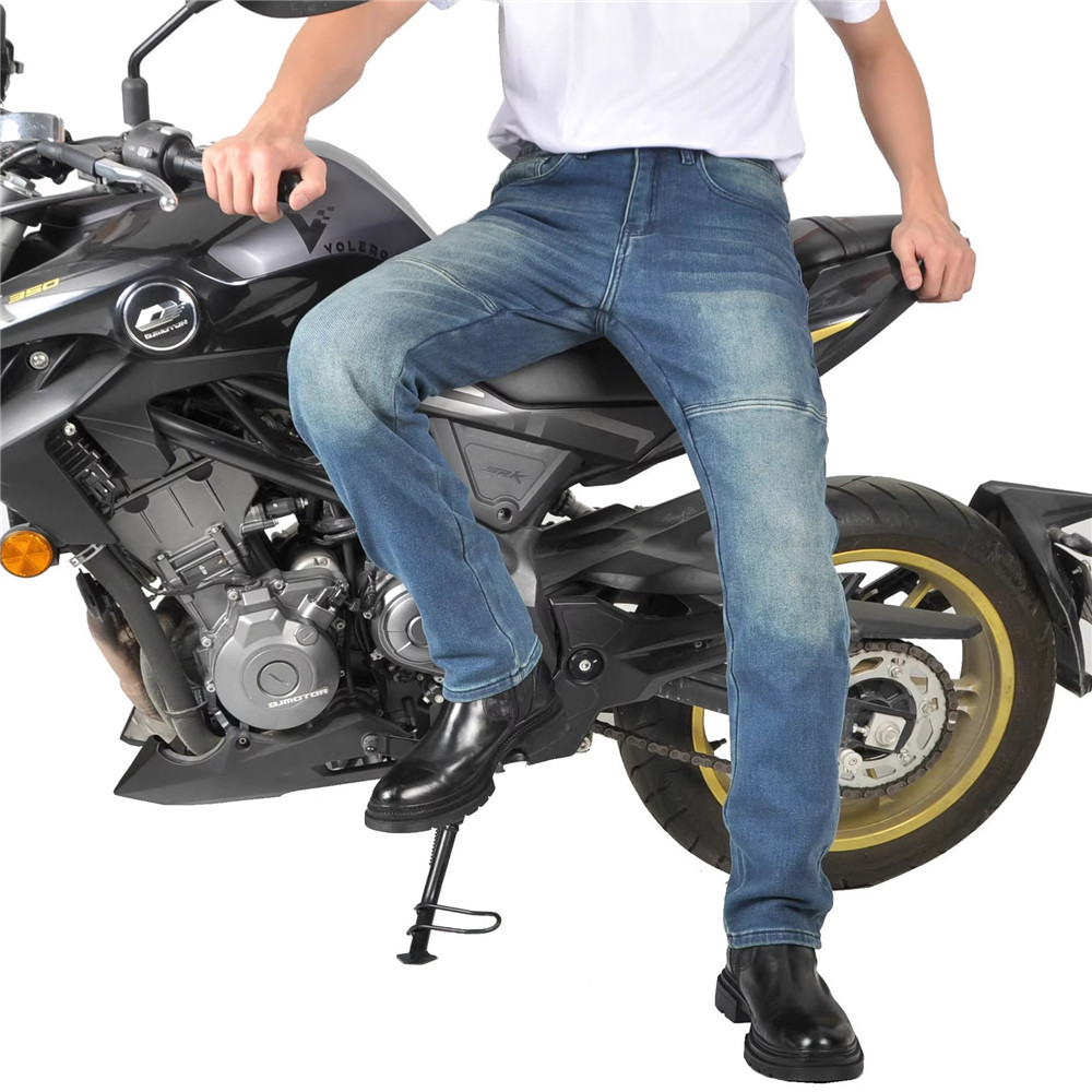 Pantalones vaqueros para motoc - Motorcycle Gear Jeans reseña y precio