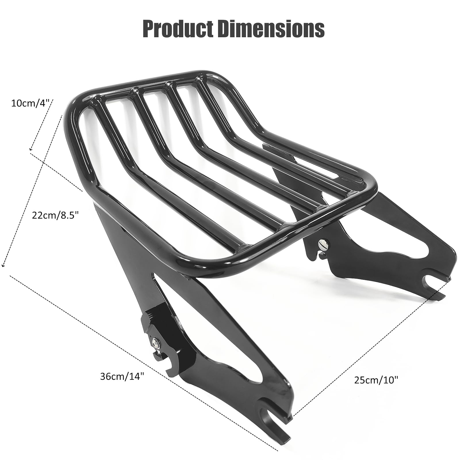 Portaequipajes Desmontable par - Motorcycle Gear Rack reseña y precio