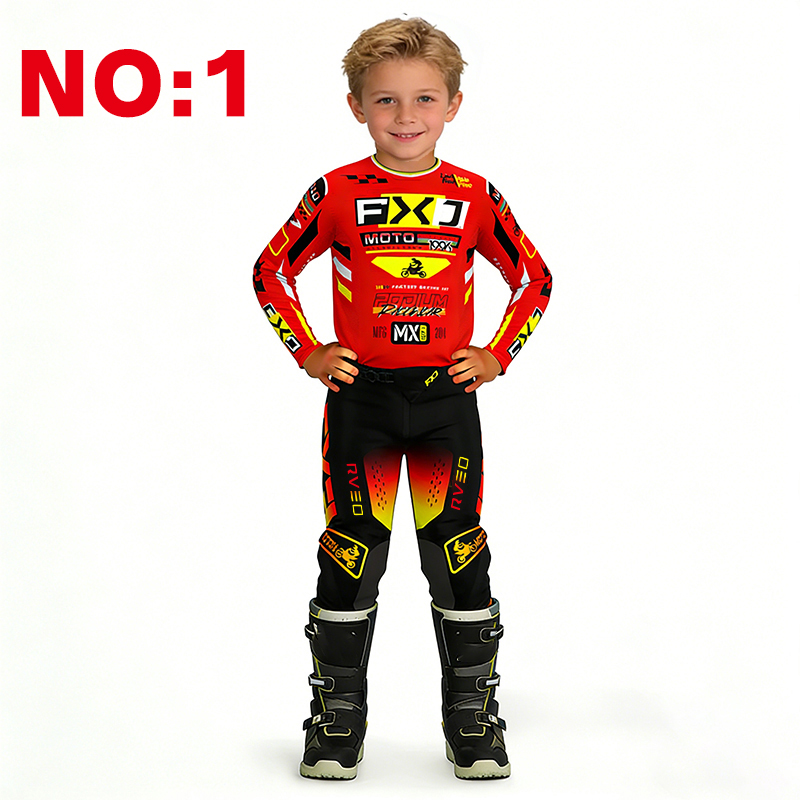 Conjunto de motocross para niñ - Motorcycle Gear For Kids reseña y precio