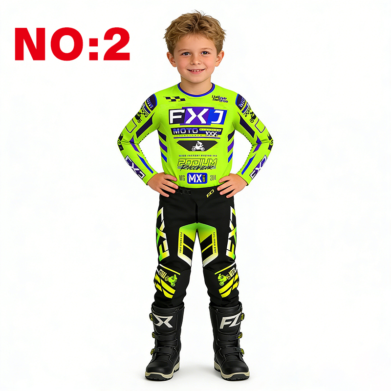 Conjunto de motocross para niñ - Motorcycle Gear For Kids reseña y precio