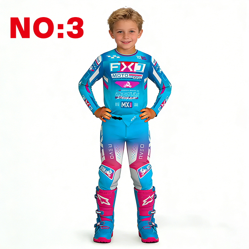 Conjunto de motocross para niñ - Motorcycle Gear For Kids reseña y precio