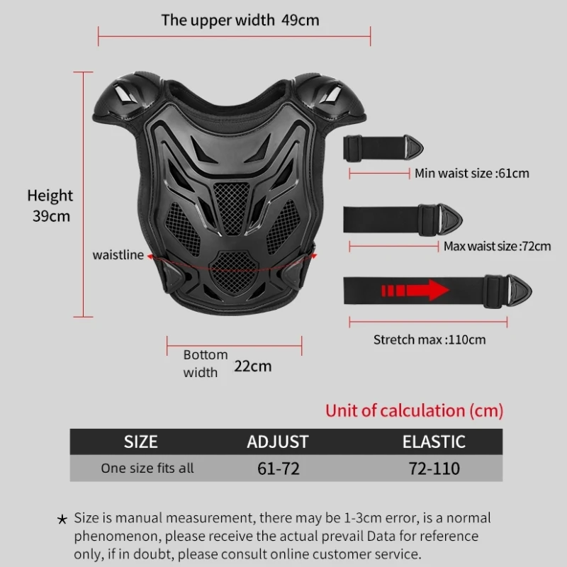 Armadura corporal para motocic - Motorcycle Gear For Kids reseña y precio