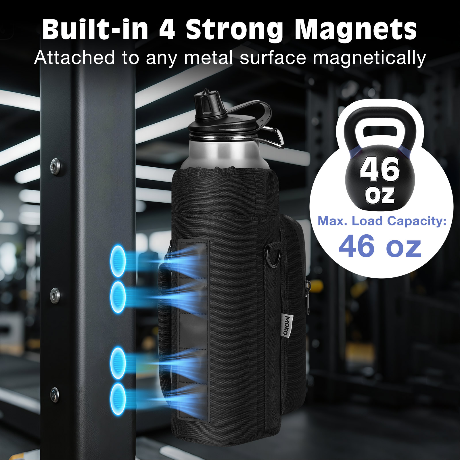 Bolsa de Gimnasio Magnética Mo - Magnetic Tank Bag reseña y precio