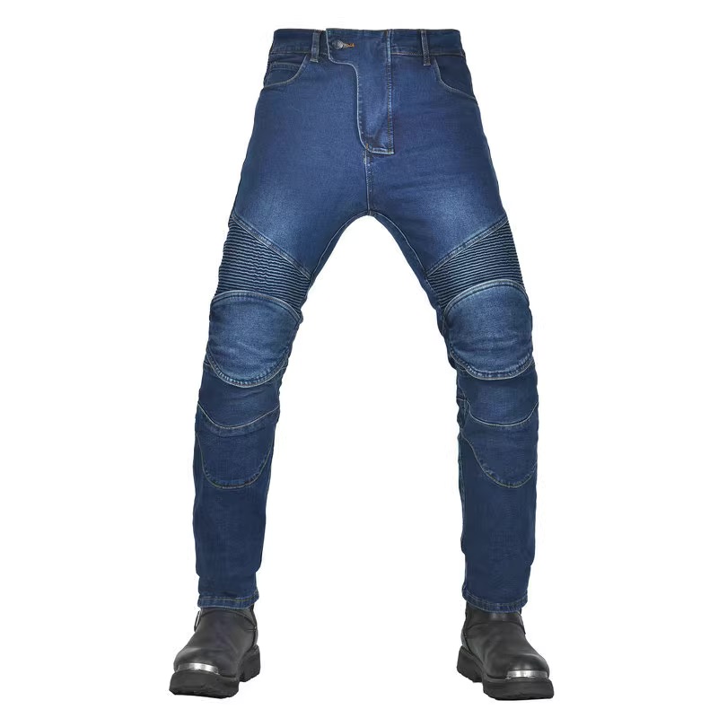 Nuevos pantalones negros y gri - Motorcycle Gear Jeans reseña y precio