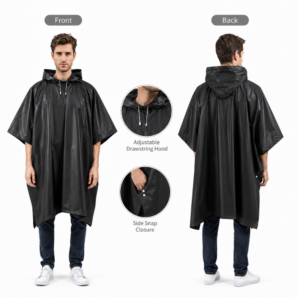 Poncho Impermeable 3 en 1 con  - Motorcycle Gear Rain reseña y precio