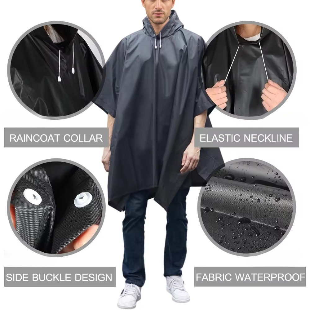 Poncho Impermeable 3 en 1 con  - Motorcycle Gear Rain reseña y precio
