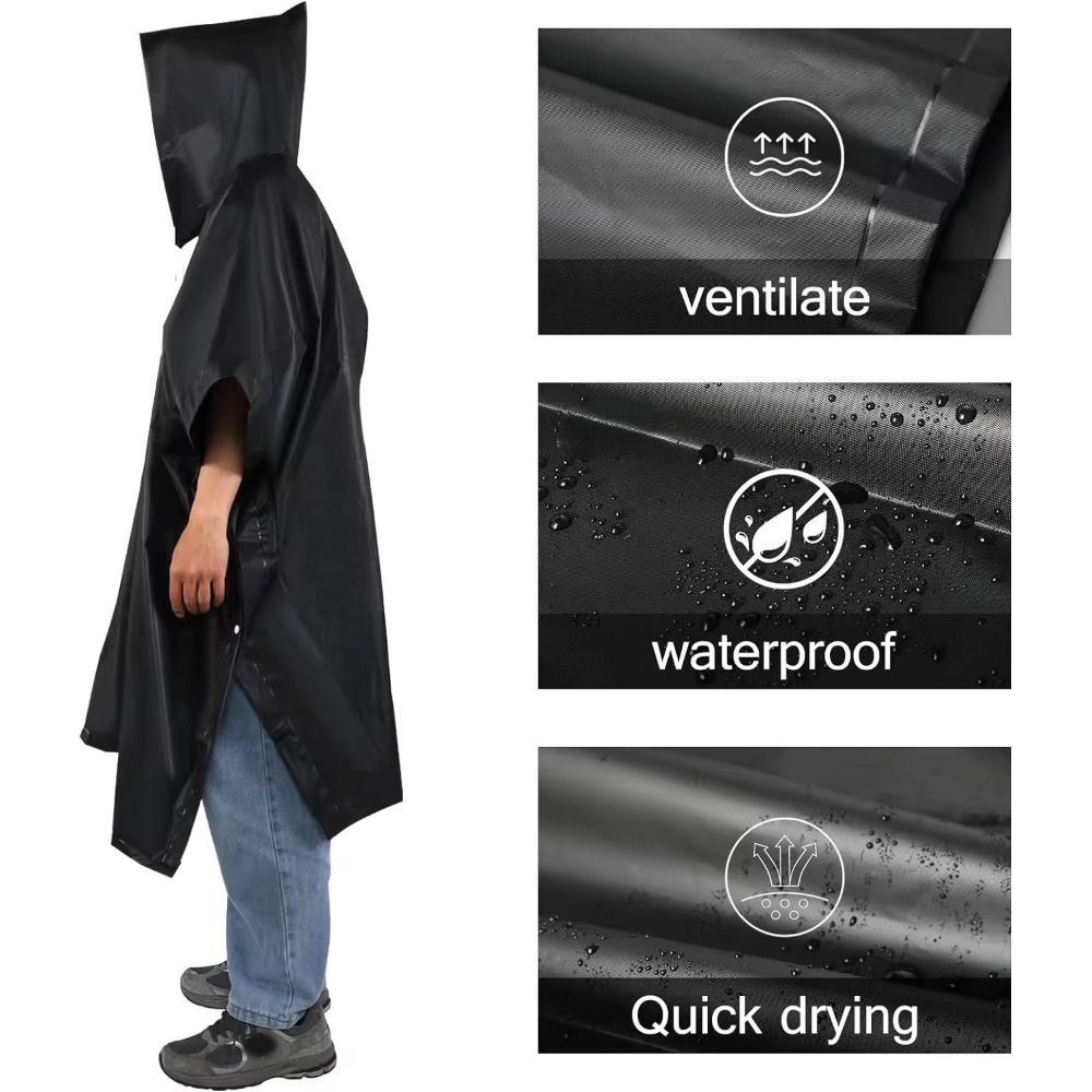 Poncho Impermeable 3 en 1 con  - Motorcycle Gear Rain reseña y precio