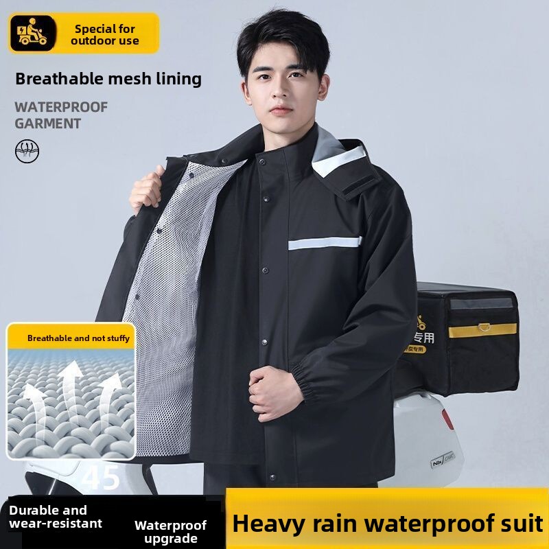 Conjunto de Pantalones y Chaqu - Motorcycle Gear Rain reseña y precio