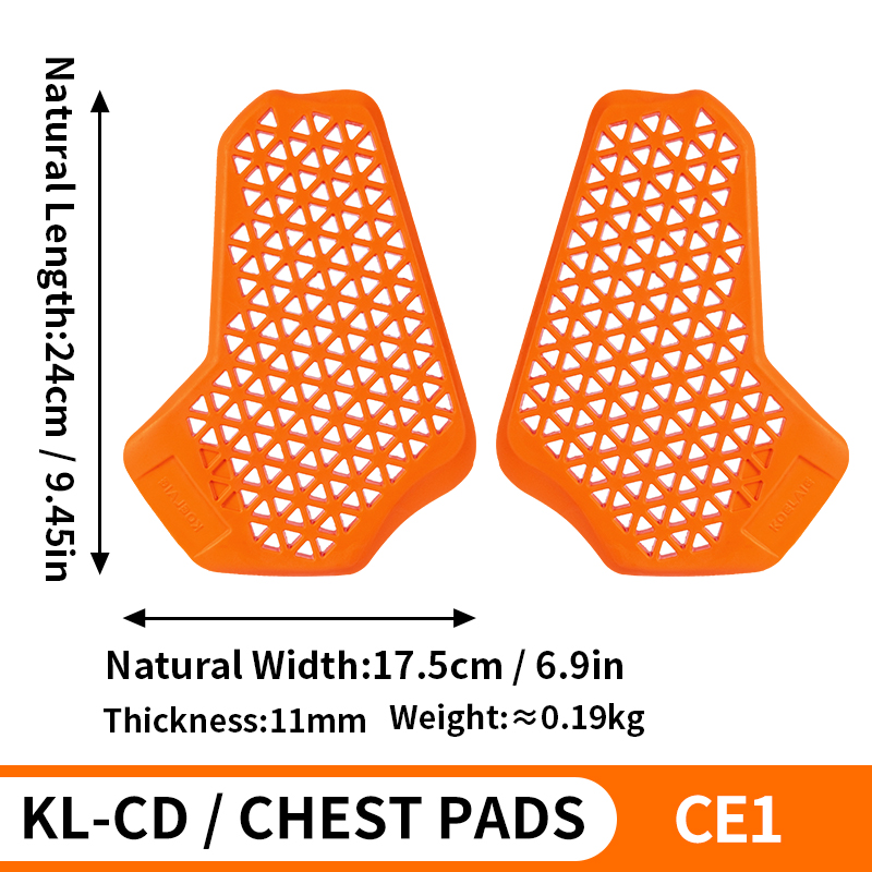 Protectores CE1 para Chaqueta  - Motorcycle Gear Jeans reseña y precio