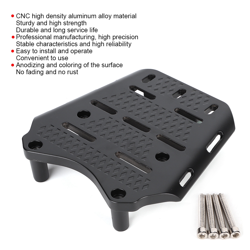 Portaequipajes trasero para mo - Motorcycle Gear Rack reseña y precio