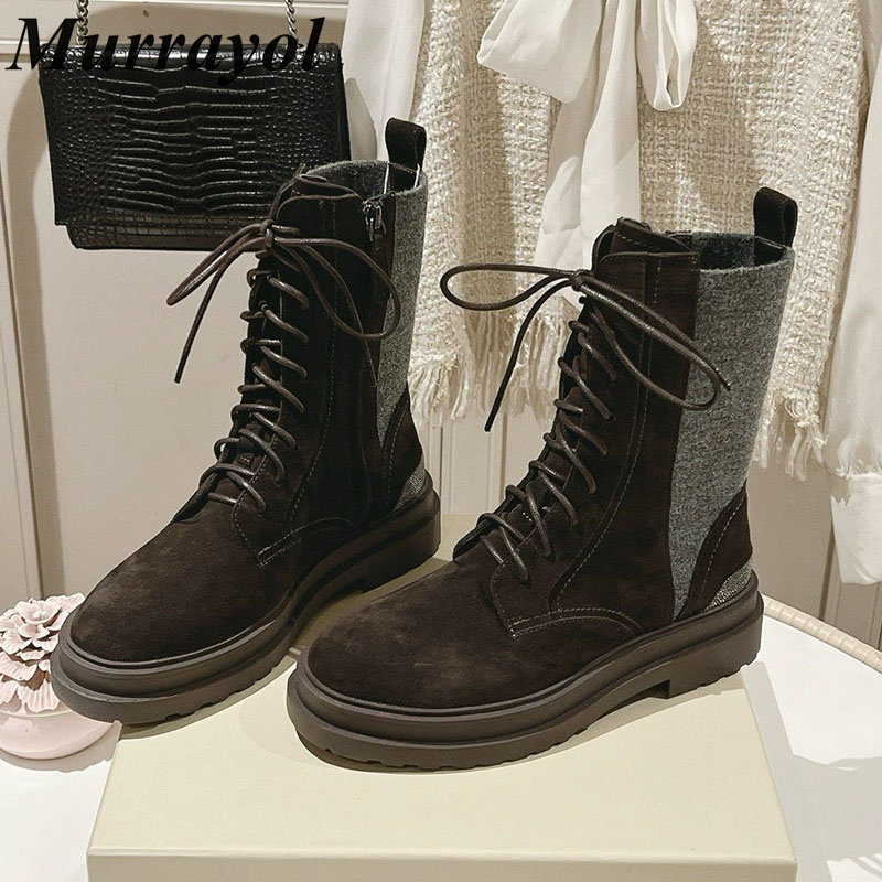 Botas de media caña de ante de - Riding Boot Short reseña y precio