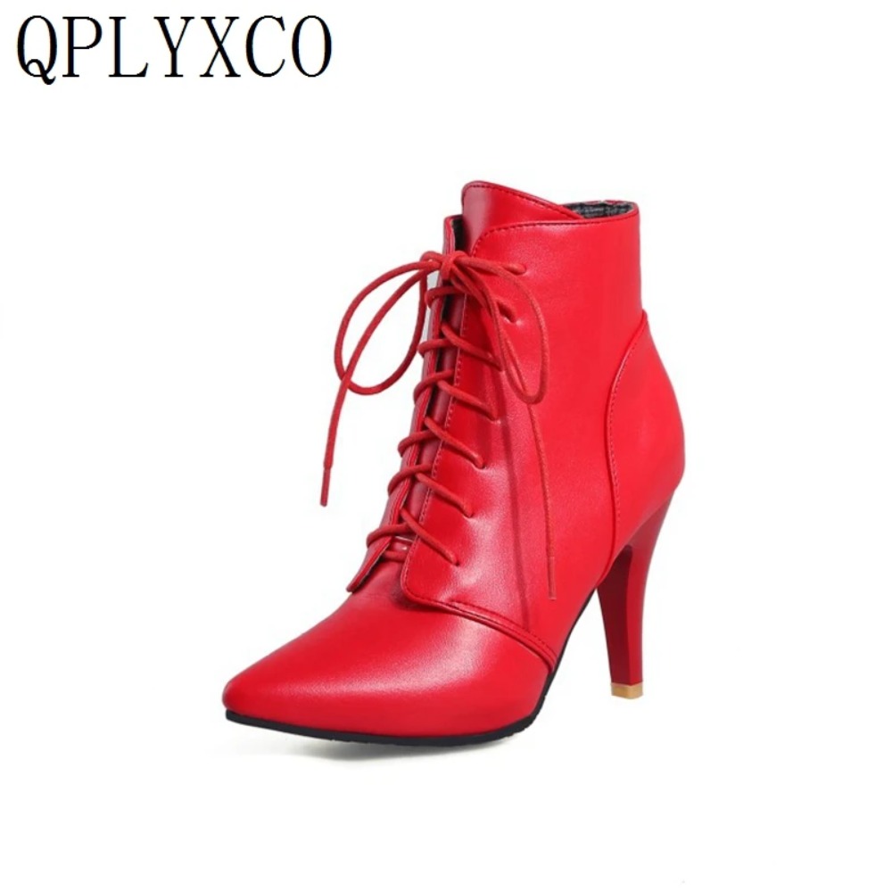 QPLYXCO-Botines de talla grand - Riding Boot Short reseña y precio