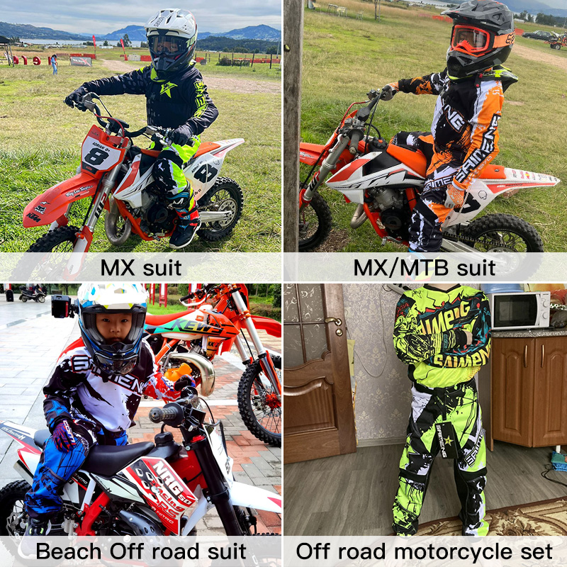 Traje de Enduro para Niños, Eq - Motorcycle Gear For Kids reseña y precio
