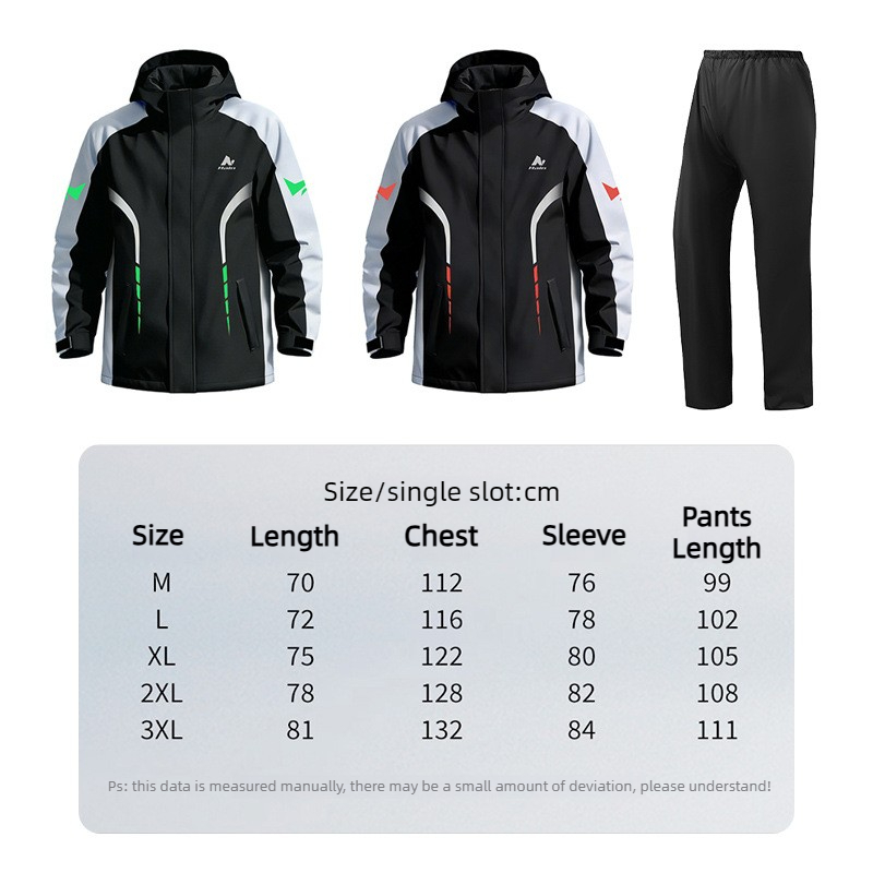 Traje de lluvia para motocicle - Motorcycle Gear Rain reseña y precio
